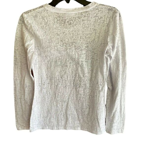 NCAA‎ Baylor Bears Long Sleeve Burnout Crew Activewear T-Shirt - White sz S/P - Picture 2 of 4